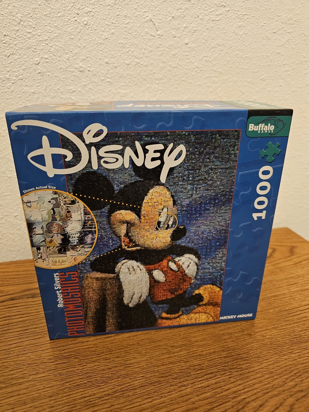 Photomosaics Mickey Mouse 1000 Puzzle Dianey Robert Silvers Mini Scenes 27x20 In